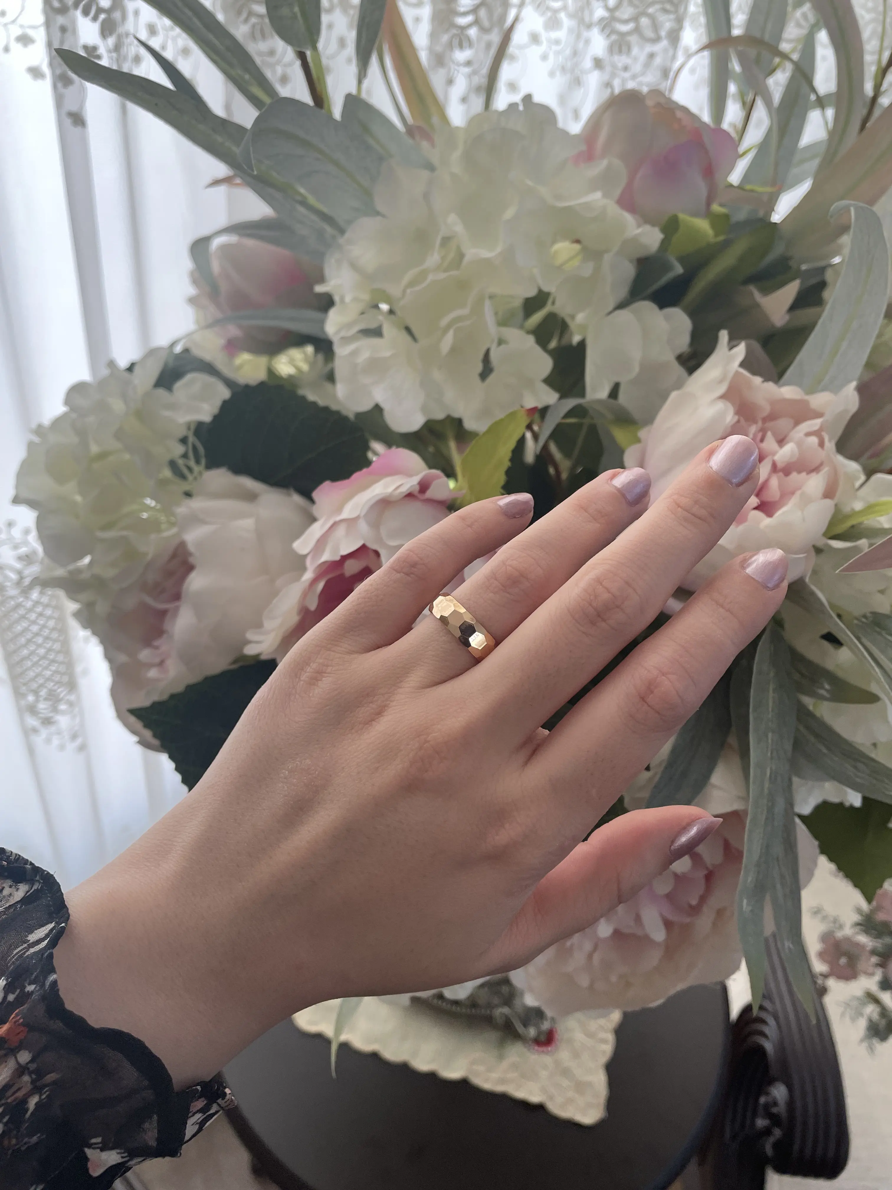 انگشتر آینه ای کلاسیک