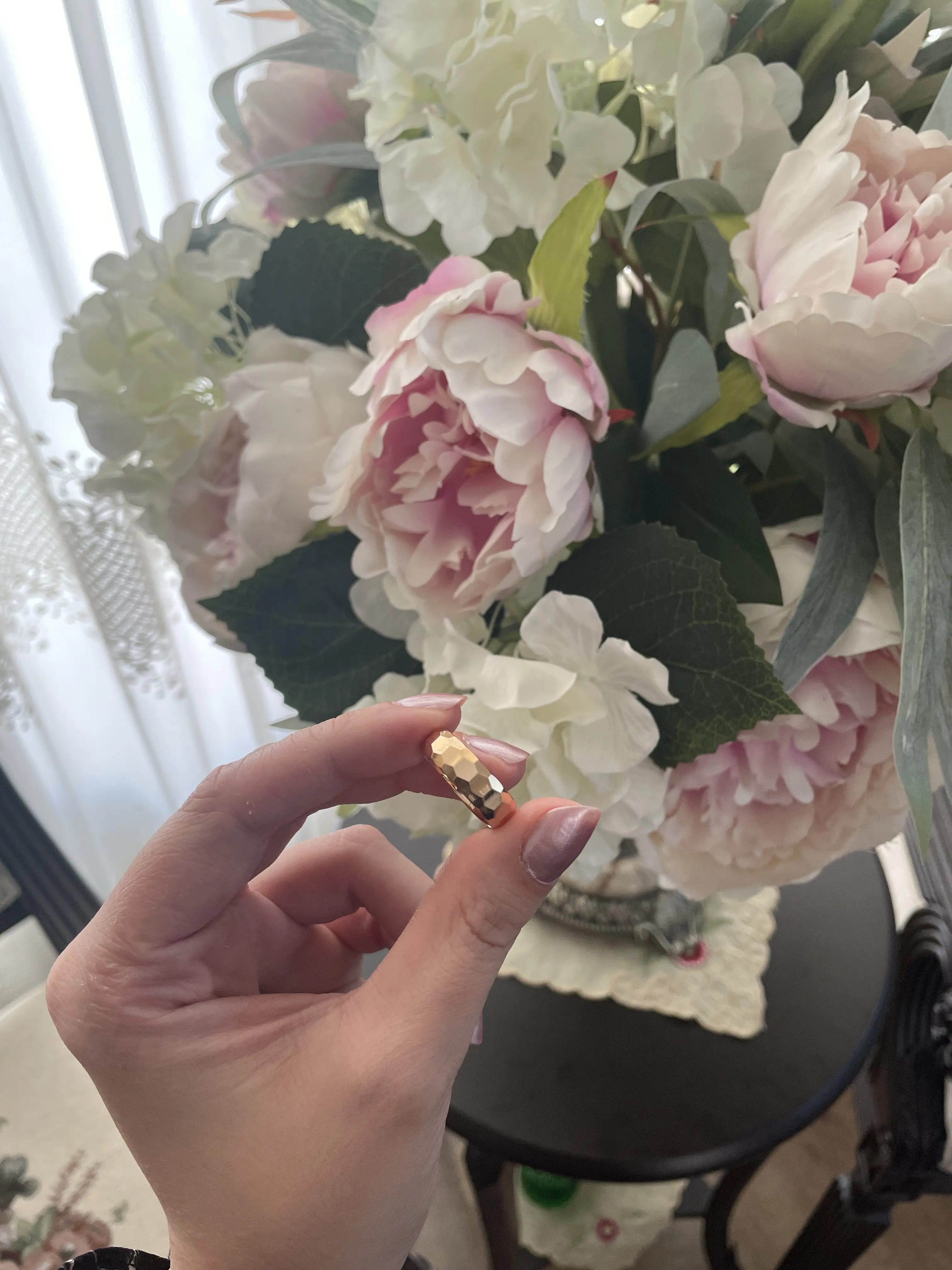 انگشتر آینه ای کلاسیک